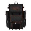Boombah Superpack Hybrid Rolling Bat Bag - 3DHC Black/Orange - Wheeled & Backpack Version view 1