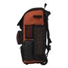 Boombah Superpack Hybrid Rolling Bat Bag - 3DHC Black/Orange - Wheeled & Backpack Version view 4
