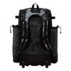 Boombah Superpack Hybrid Rolling Bat Bag - Scratch Black/Gray - Wheeled & Backpack Version view 3