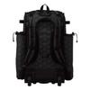 Boombah Superpack Hybrid Rolling Bat Bag - 3DHC Black - Wheeled & Backpack Version view 3
