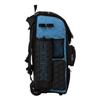Boombah Superpack Hybrid Rolling Bat Bag - 3DHC Black/Columbia - Wheeled & Backpack Version view 2