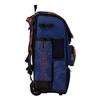 Boombah Superpack Hybrid Rolling Bat Bag - Scratch Royal/Orange - Wheeled & Backpack Version view 2