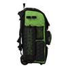 Boombah Superpack Hybrid Rolling Bat Bag - 3DHC Black/Lime Green - Wheeled & Backpack Version view 2