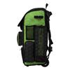 Boombah Superpack Hybrid Rolling Bat Bag - 3DHC Black/Lime Green - Wheeled & Backpack Version view 4