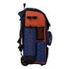 Boombah Superpack Hybrid Rolling Bat Bag - 3DHC Royal/Orange - Wheeled & Backpack Version view 2