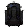 Boombah Superpack Hybrid Rolling Bat Bag - Scratch Black/Royal - Wheeled & Backpack Version view 3