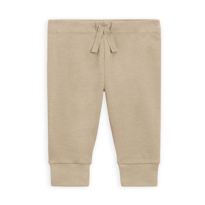 Colored Organics - Cruz Joggers Organic Cotton Baby Pants - Kids & Baby Clothes - Clay - 3-6M