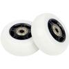 Wheels for Razor Crazy Cart - Premium 76mm x 30mm Crazy Cart V7+ Caster Replacement Wheels (Set of 2) for Crazy Cart XL V3+, DLX, Shift V1+, OEM Razor Part W25143401048 view 1