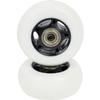 Wheels for Razor Crazy Cart - Premium 76mm x 30mm Crazy Cart V7+ Caster Replacement Wheels (Set of 2) for Crazy Cart XL V3+, DLX, Shift V1+, OEM Razor Part W25143401048 view 2
