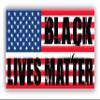 Black Lives Matter USA Flag Vinyl Sticker Decal