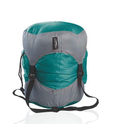 Frelaxy Compression Sack, Ultralight Sleeping Bag Stuff Sack Compression Stuff Sack - Space Saving Gear for Camping, Hiking, Backpacking (Turquoise, XXL)