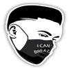 Black Lives Matter I Cant Breathe Vinyl Sticker Decal view 1