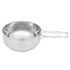BESPORTBLE 500ML Stainless Steel Cook Pot Outdoor Camping Pot Camping Accessories Hiking Silver view 3