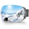 findway Pro Ski Goggles OTG for Women Men Adult Youth [Anti-Fog&Scratch] Over Glasses Magnetic Snow Goggles-Interchangeable Lens,100% UV400 Protection Snowboard Goggles view 1