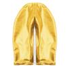 JEATHA Unisex Women Men's Wetlook Leather Full Face Mask Hood Open Mouth Headgear Hat for Halloween Party Gold One Size view 4