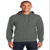Hooded Pullover Sweat Shirt Heavy Blend 50/50 7.75 oz. by Gildan (Style# 18500) (X-Large, Charcoal) view 1