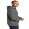 Hooded Pullover Sweat Shirt Heavy Blend 50/50 7.75 oz. by Gildan (Style# 18500) (X-Large, Charcoal) view 3