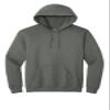 Hooded Pullover Sweat Shirt Heavy Blend 50/50 7.75 oz. by Gildan (Style# 18500) (X-Large, Charcoal) view 4