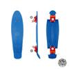 Swell Skateboards for Kids Ages 6-12 | Cruiser Complete Skateboard for Beginners, Boys, Girls, Youths, Teens, Adults College Students | 22 inch and 28 Inch Plastic Retro Mini Skateboard (22" Oceans) view 1