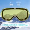 findway Ski Goggles OTG for Women Men Adult Youth-Over Glasses Snow Goggles-Interchangeable Lens,Anti Fog Snowboard Goggles view 2