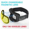 findway Ski Goggles OTG for Women Men Adult Youth-Over Glasses Snow Goggles-Interchangeable Lens,Anti Fog Snowboard Goggles view 3
