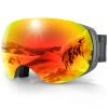 findway Ski Goggles OTG for Women Men Adult Youth-Over Glasses Snow Goggles-Interchangeable Lens,Anti Fog Snowboard Goggles view 1