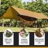 OneTigris Hideout Hammock Underquilt + Bulwark All Season Camping Tarp + KOMPOUND Camping Hammock view 4