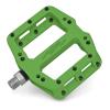 MZYRH Mountain Bike Pedal 9/16" 3 Sealed Bearings Lightweight Non-Slip Nylon Fiber Bicycle Platform Pedals for Road BMX MTB (Green 3-Bearings) view 1