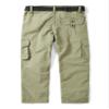Mesinsefra Kids' Cargo Pants,Boy's Casual Outdoor Quick Dry Waterproof Hiking Climbing Trousers Khaki 130cm6-7 Years view 2