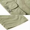 Mesinsefra Kids' Cargo Pants,Boy's Casual Outdoor Quick Dry Waterproof Hiking Climbing Trousers Khaki 130cm6-7 Years view 4