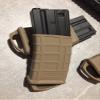 Aecktech M4/M16 .223 5.56 Mag Assist Magzine Protecto Rubber Holster Magazine Pouch Grip Sleeve - Pack of 2 pcs (FDE) view 4