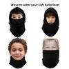 YQXCC Kids Winter Hats Balaclava Ski Mask Windproof Warm Adjustable with Fleece Lining Hat for Boys Girls view 2