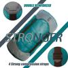 Frelaxy Compression Sack, Ultralight Sleeping Bag Stuff Sack Compression Stuff Sack - Space Saving Gear for Camping, Hiking, Backpacking (Turquoise, M) view 3