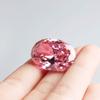 Wixine 1Pcs Huge Unheated Pink Sapphire Oval Cut AAAA Loose Gemstone 18X25mm view 2