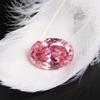 Wixine 1Pcs Huge Unheated Pink Sapphire Oval Cut AAAA Loose Gemstone 18X25mm view 4