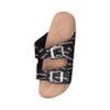 FOCO Baltimore Ravens NFL Womens Mini Print Double Buckle Sandal - M (7-8) view 3