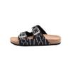 FOCO Baltimore Ravens NFL Womens Mini Print Double Buckle Sandal - M (7-8) view 4