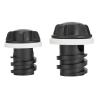 2 Pack Drain Plugs for RTIC Coolers, Large & Small Cooler Drain Plugs Compatible with RTIC 20QT, 45QT, 65QT Coolers with New Two Drains view 1