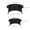 6pcs Pool Table Pockets, Plastic Black Billiard Pocket Liner 4 Corner Protectortor Long-Lasting Pocket Frame Pool Table Accessory for Bar Pools Table view 3