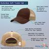 Custom Baseball Cap Animal Wildlife Sea Ocean Life Platypus Cotton Soft Mesh Snapback Brown Khaki Personalized Text Here view 2