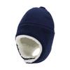 Baby Boy Sherpa Hats and Mittens Set Toddler Gloves Warm Fleece Winter Hat Baby Girl 01 Navy 6-12 Months view 4