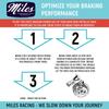 Miles Racing - Disc Brake Pads - Semi Metallic - Shimano Alfine BR-S500, Alfine BR-S501, BR-M545 (MTB), BR-R505 (Road), BR-T665 (Trekking), Deore BR-M535, Deore BR-M595, Deore BR-M596 (MI-MET-24) view 3