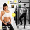 Junlan Sauna Suit for Women Sweat Sauna Pants Gym Workout Sweat Suits for Women (C.Black Pants Only,X-Large) view 4