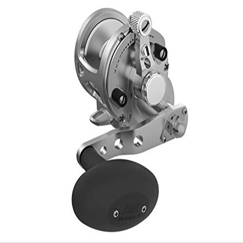 Avet SX5.3G2 LH-SI Lever Drag Casting Reels, Left Hand 1-SPD, Silver