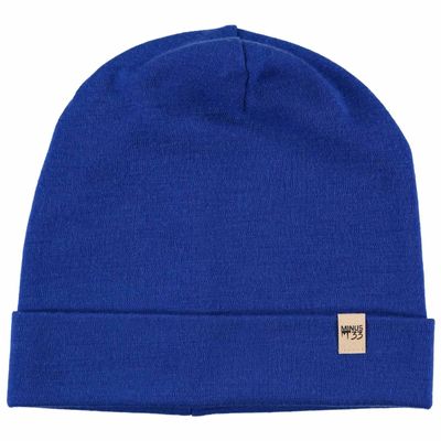 100% Merino Wool Cuff Beanie - Mens & Womens Warm Winter Hat - Watch Cap - Toque - Novelty Beanie - One Size Fits Most - Royal Blue