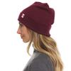 100% Merino Wool Cuff Beanie - Mens & Womens Warm Winter Hat - Watch Cap - Toque - Novelty Beanie - One Size Fits Most - Burgundy view 4