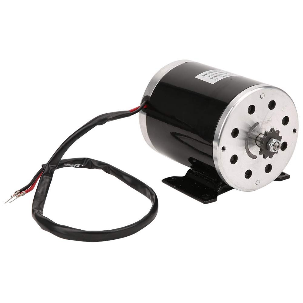Electric Scooter Brushed Motor, High Speed Metal Large Power 500W Brushed Motor 12V Multipurpose for E-Bikes Go-Karts Personal Mobility Devices Adults