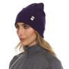 100% Merino Wool Cuff Beanie - Mens & Womens Warm Winter Hat - Watch Cap - Toque - Novelty Beanie - One Size Fits Most - Dark Purple view 2