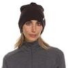 100% Merino Wool Cuff Beanie - Mens & Womens Warm Winter Hat - Watch Cap - Toque - Novelty Beanie - One Size Fits Most - Dark Brown view 3