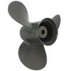 CAPTAIN 25-30HP 10 Tooth Spline RH Prop Aluminum Propeller Fit Honda Outboard Engines (10.25x14) view 1